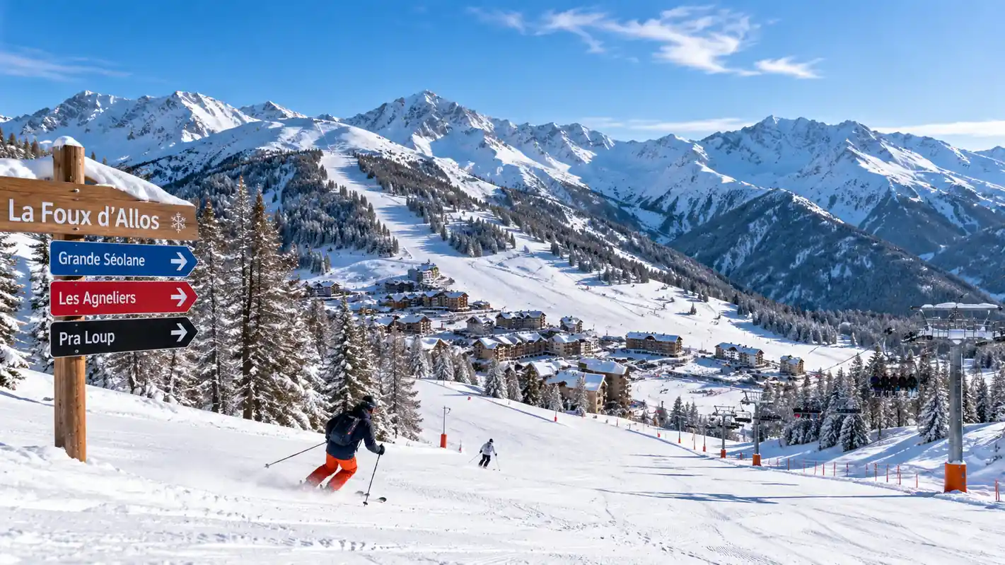 Paysage La Foux d'Allos